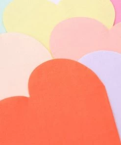 Meri Meri Party Palette Heart Large Napkins