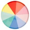 Meri Meri Colour Wheel Dinner Plates