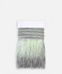 Meri Meri Silver Iridescent Tinsel Fringe Garland