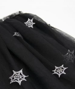 Meri Meri Lined Black Cobweb Tutu Headband 8 Meri Meri Lined Black Cobweb Tutu Headband