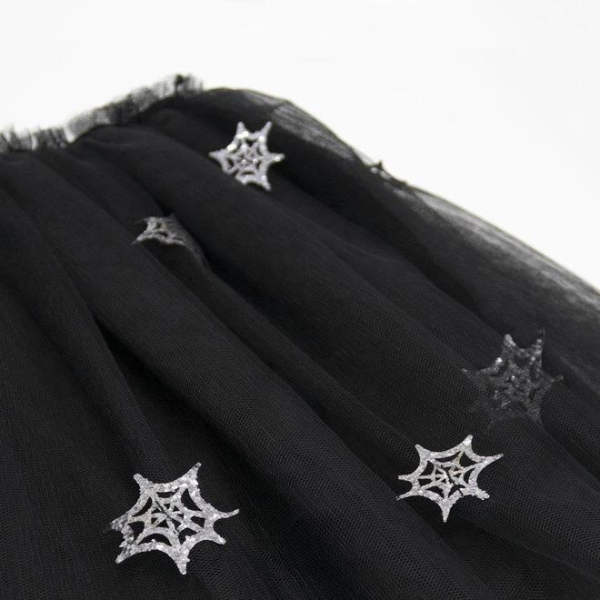 Meri Meri Lined Black Cobweb Tutu Headband 4 Meri Meri Lined Black Cobweb Tutu Headband