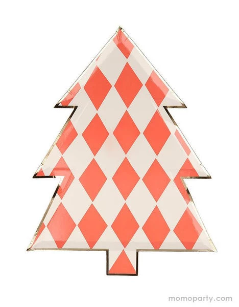 Meri Meri Patterned Christmas Tree Plates 4 Meri Meri Patterned Christmas Tree Plates