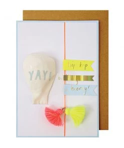 Meri Meri Yay Balloon Greeting Card