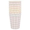 Meri Meri Gingham Cups