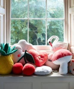 Meri Meri Cherry Velvet Cushion