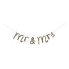 Meri Meri Mr And Mrs Gold Garland