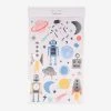 Meri Meri Space Tattoos Sheets (set Of 2 Sheets)