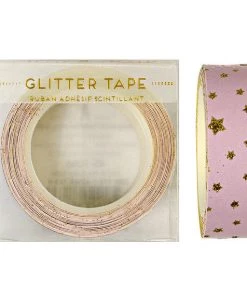 Meri Meri Pink Stars Glitter Tape