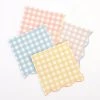 Meri Meri Pack Of 20 Gingham Small Napkins
