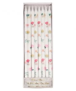 Meri Meri Floral Pattern Party Candles