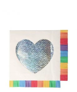 Meri Meri Rainbow Fringe Napkins