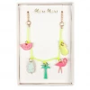 Meri Meri Tropical Enamel Summer Charm Necklace