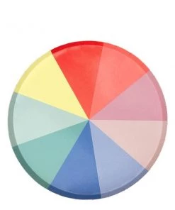 Meri Meri Colour Wheel Paper Party Plates