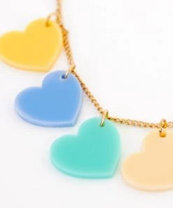 Meri Meri Collana Cuoricini Arcobaleno