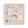 Meri Meri Rainbow & Unicorn Plates Small 2 Meri Meri Rainbow & Unicorn Plates Small