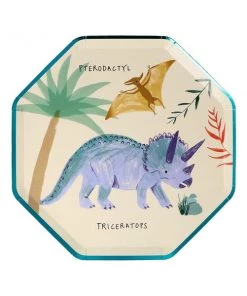Meri Meri Dinosaur Kingdom Side Plates
