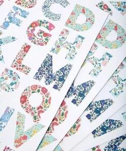 Meri Meri Large Liberty Print Alphabet Stickers