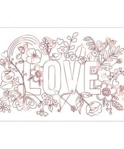 Meri Meri Valentine Colouring Posters