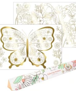Meri Meri (206605) Butterfly Colouring Posters