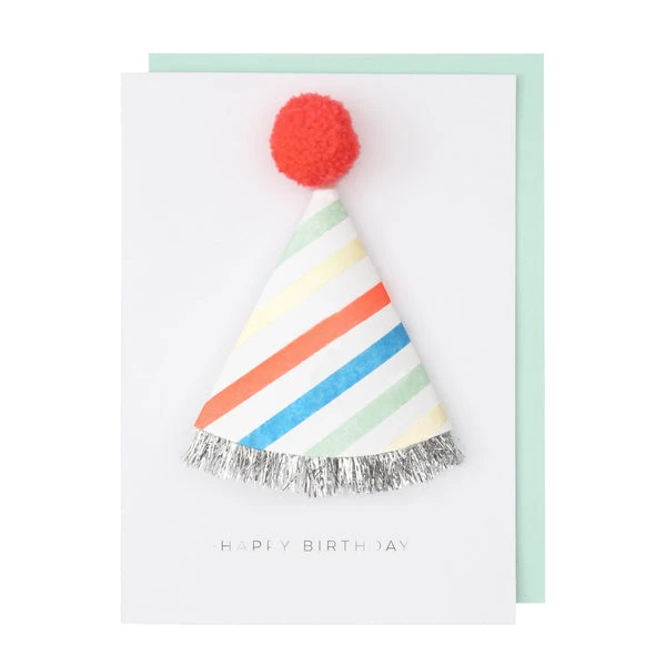 Meri Meri Birthday Hat Card 3 Meri Meri Birthday Hat Card