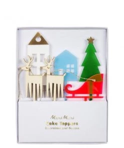 Meri Meri Sleigh Scene Cake Toppers