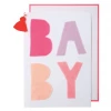 Meri Meri Baby Pink Felt Greeting Card