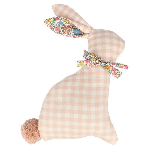 Meri Meri Gingham Bunny Cushion 3 Meri Meri Gingham Bunny Cushion