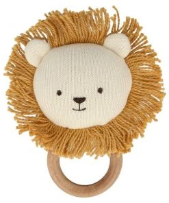 Meri Meri Lion Baby Rattle 5 Meri Meri Lion Baby Rattle