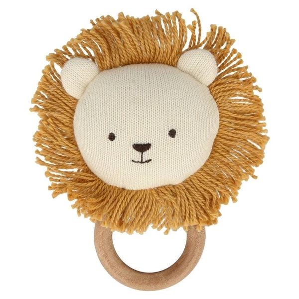 Meri Meri Lion Baby Rattle 4 Meri Meri Lion Baby Rattle