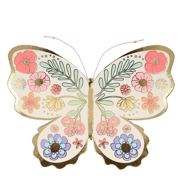 Meri Meri Floral Butterfly Stand-Up Card 4 Meri Meri Floral Butterfly Stand-Up Card
