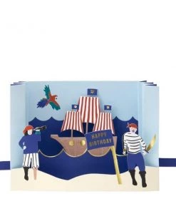 Meri Meri Pirate Diorama Card