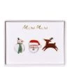 Meri Meri Christmas Character Enamel Pins 1 Meri Meri Christmas Character Enamel Pins