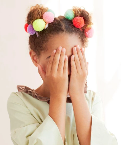 Meri Meri Big Pom Pom Hair Clips