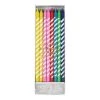 Meri Meri Bright Stripe Candles 1 Meri Meri Bright Stripe Candles