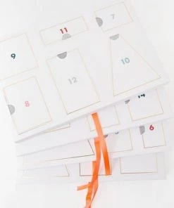 Meri Meri Festive Village Wooden Advent Calendar