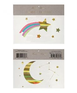 Meri Meri Rainbow Shooting Star Large Tattoos