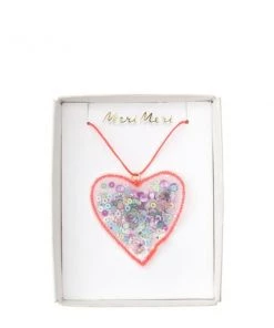 Meri Meri Heart Shaker Necklace