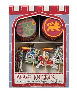 Meri Meri Brave Knights Cupcake Set