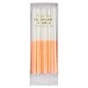 Meri Meri Coral Glitter Dipped Candles