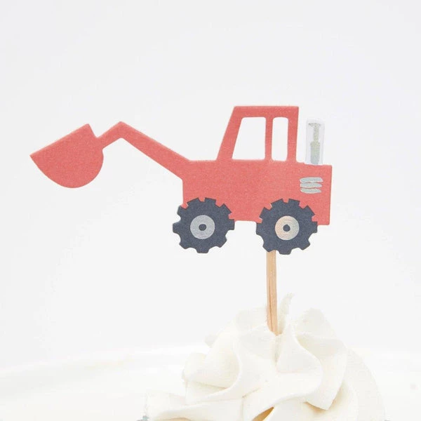 Meri Meri Construction Cupcake Kit 4 Meri Meri Construction Cupcake Kit