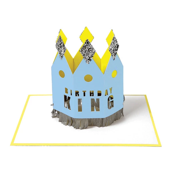 Meri Meri Crowned King Card 3 Meri Meri Crowned King Card