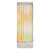 Meri Meri Set of 16 Rainbow Pattern Candles