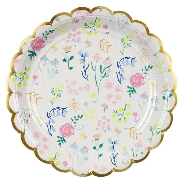 Meri Meri Wildflower Plates Small 3 Meri Meri Wildflower Plates Small