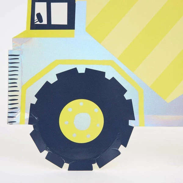 Meri Meri Dumper Truck Plates 3 Meri Meri Dumper Truck Plates