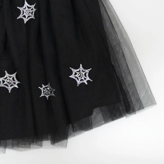 Meri Meri Lined Black Cobweb Tutu Headband 7 Meri Meri Lined Black Cobweb Tutu Headband