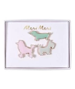 Meri Meri Enamel Dog Pins