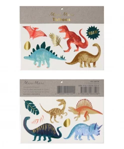 Meri Meri Meri Meri Large Tattoos - Dinosaur Kingdom
