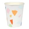 Meri Meri Multicolour Terrazzo Paper Party Cups
