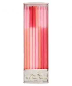 Meri Meri Pink Color Block Candles