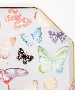 Meri Meri Butterfly Dinner Plates